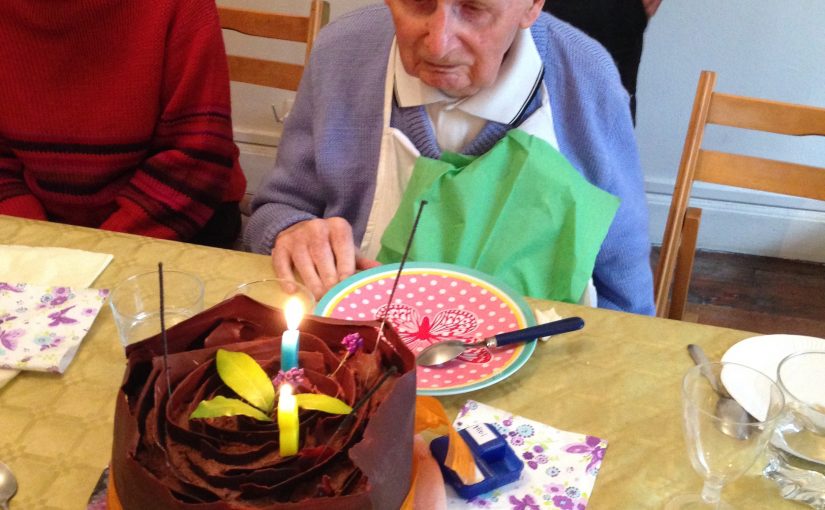 98 ans du Père Paul