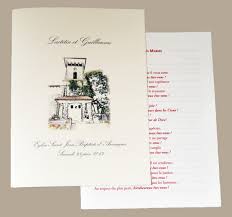 Tout pour réussir son livret de messe de mariage