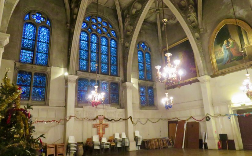 La salle St Leu (ex chapelle de la Vierge)