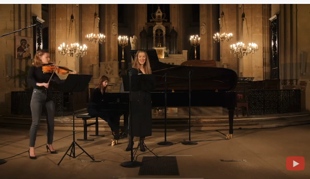 Enregistrement du concert de Noël 2020
