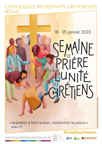 Image pour la semaine de l'unité des chrétiens 2023
